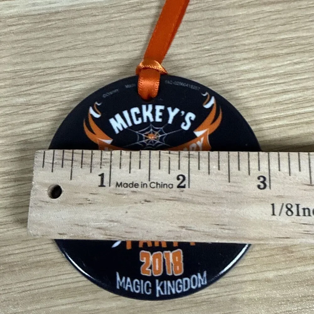 Disney Parks 2018 Mickey's Not So Scary Halloween Party Ornament Magic Kingdom